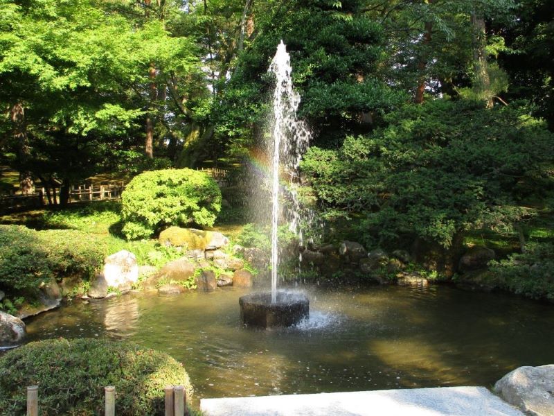日本最古の噴水