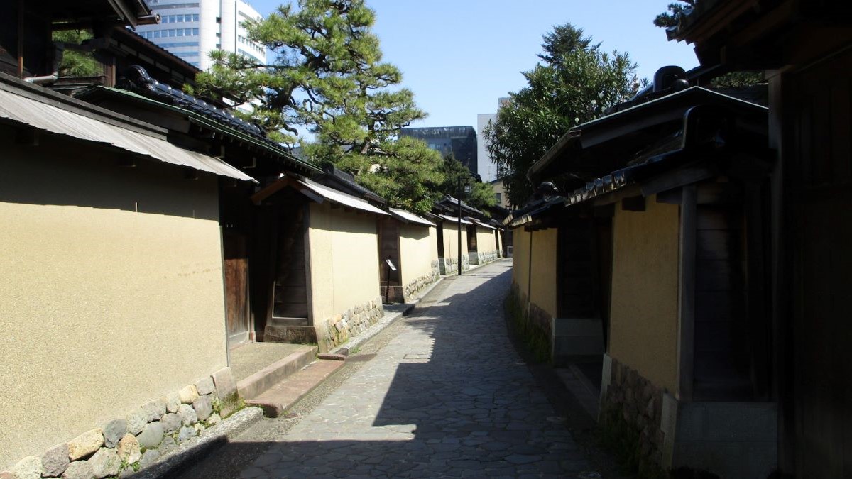長町武家屋敷跡の武家屋敷通り